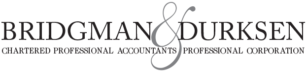 BRIDGMAN & DURKSEN Chartered Professional Accountants